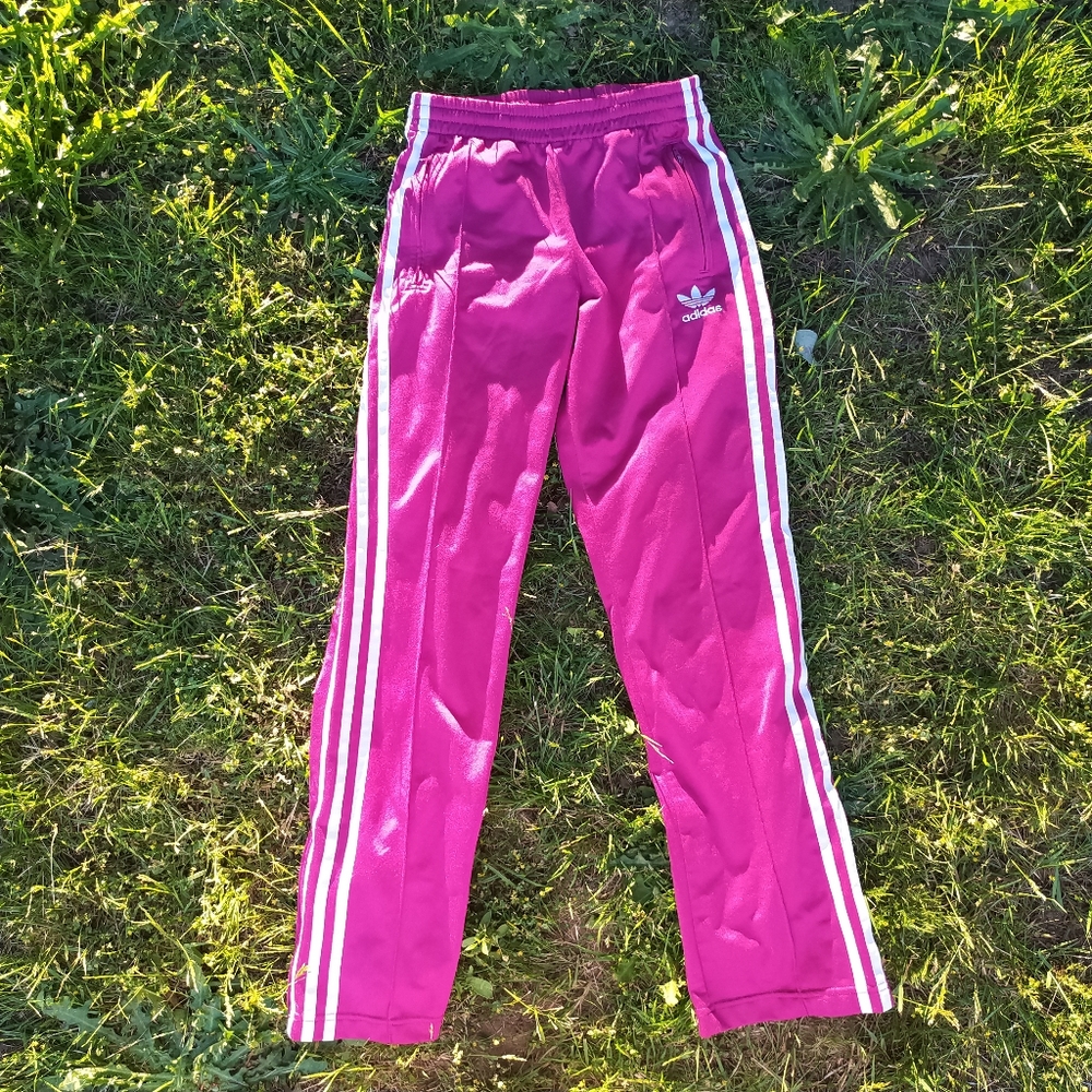 Adidas Women's Pink Track Pants